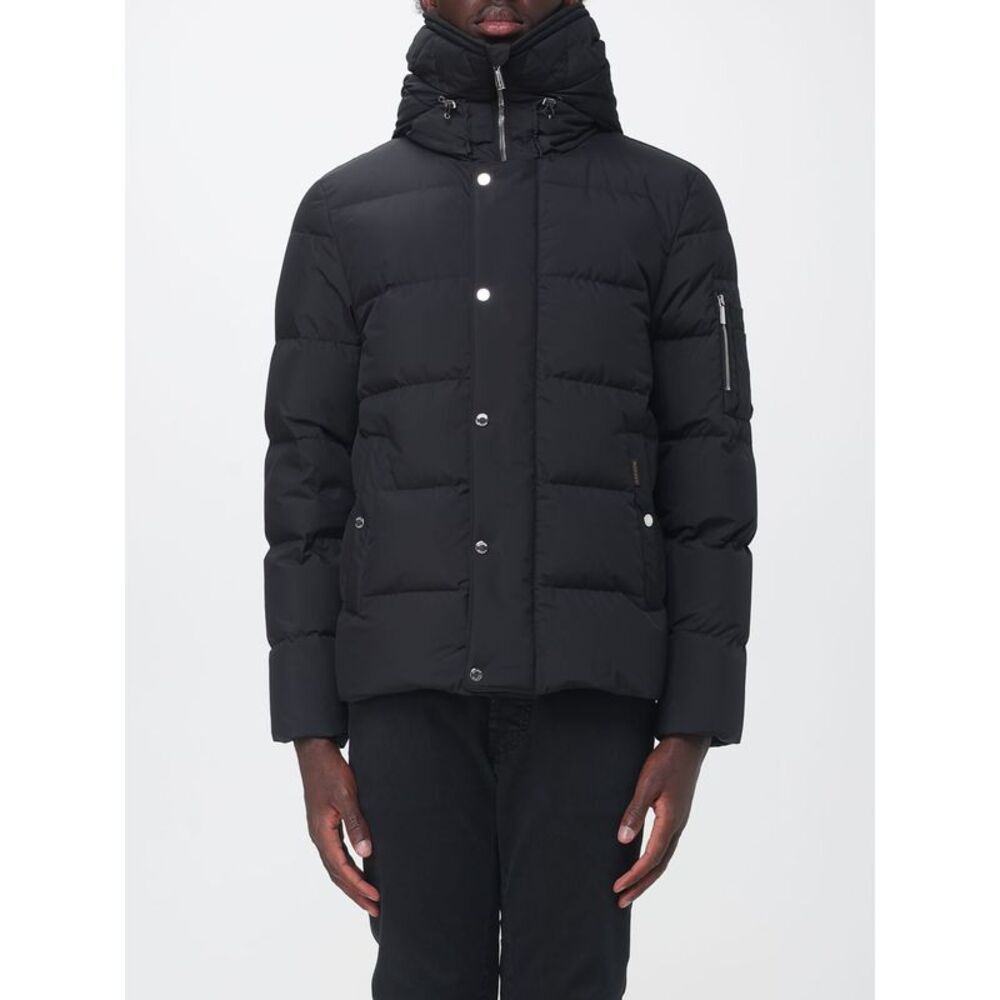 Moorer Men Moorer Jesse-Stp Quilted Hooded Puffer Jacket With Zip Closure